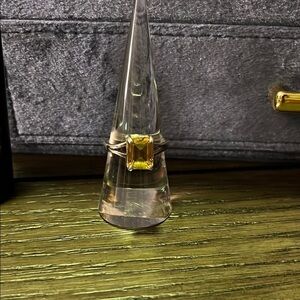 Citrine Sterling Silver Ring